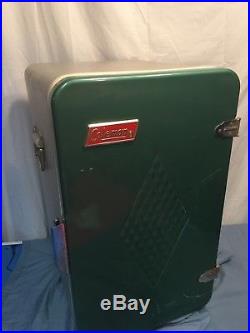 vintage coleman refrigerator cooler