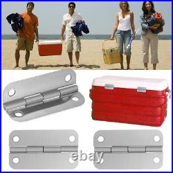 1-100 Stainless Steel Cooler Hinges & Screws Replacements For Igloo Cooler Parts