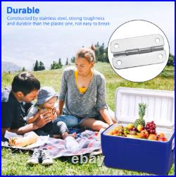 1-100 Stainless Steel Cooler Hinges & Screws Replacements For Igloo Cooler Parts