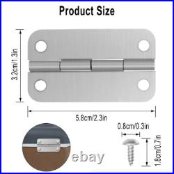 1-100 Stainless Steel Cooler Hinges & Screws Replacements For Igloo Cooler Parts