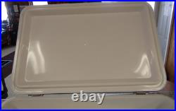 100 Years of NFL / Bud Light Blue Metal Cooler Ice Chest Insulated Large RARE