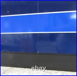 100 Years of NFL / Bud Light Blue Metal Cooler Ice Chest Insulated Large RARE