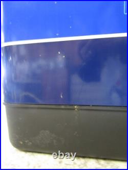 100 Years of NFL / Bud Light Blue Metal Cooler Ice Chest Insulated Large RARE