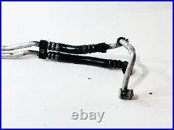 11-16 Bmw F10 550xi Series Transmission Heat Exchanger Oil Cooler Lines Unit Oem