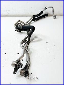 11-16 Bmw F10 550xi Series Transmission Heat Exchanger Oil Cooler Lines Unit Oem