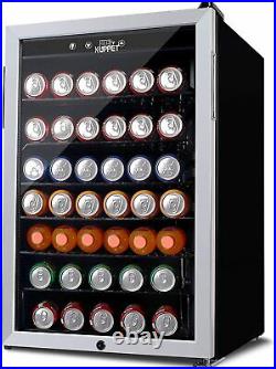 150 Cans Beverage Cooler and Refrigerator Small Mini Fridge for Home Office Bar