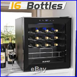 16 Bottles Thermoelectric Wine Cellar Chiller Cooler Refrigerator Freestanding