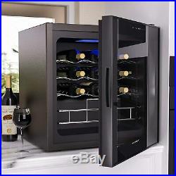 16 Bottles Thermoelectric Wine Cellar Cooler Chiller Refrigerator Freestanding