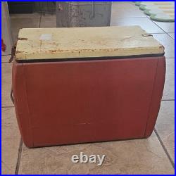 1940-1950 Vintage Metal Ice Box Cooler Made By Progressive