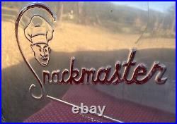 1950'S Acton VTG Metal Snackmaster Cooler Snack Tray Bottle Opener Made In USA