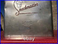 1950'S Acton VTG Metal Snackmaster Cooler Snack Tray Bottle Opener Made In USA