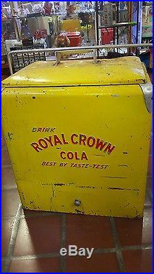 1950's Metal RC Cola Soda Royal Crown Cola Cooler