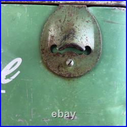 1950's Pal Pleasure Chest Metal Picnic Cooler Rare Green Color