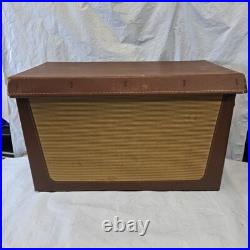 1950s Hiawatha 12 x 20 x 8Chest Cooler Coleman Rare Collectible Decor Retro