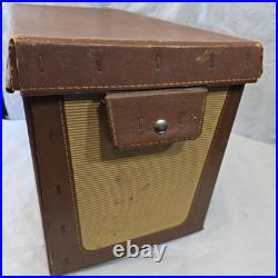 1950s Hiawatha 12 x 20 x 8Chest Cooler Coleman Rare Collectible Decor Retro