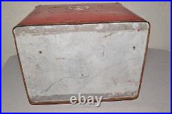 1950s Vtg. Griesedieck Bros. Metal Beer Chest Picnic Cooler withTray Progress KY