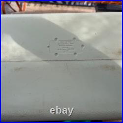 1970's Vintage Coleman Cooler Ice Box Chest Metal Handles Green