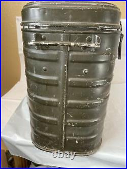 1974 US Military Wyott Food Metal Storage Cooler