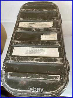 1974 US Military Wyott Food Metal Storage Cooler