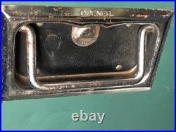 1975 Coleman Green Metal Cooler Chest Vintage Camping 22.5x13.5x16 Made In USA