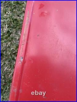 1976 COLEMAN Bicentennial Red White & Blue Cooler 17.5 x13x13 With Handles Vintage