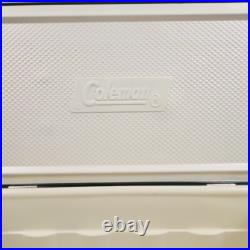 1977 Coleman Cooler 44 Quart Green Low Boy 5254-700 Cooler 22.5x13.5x12.5