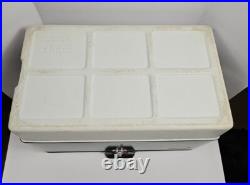 1977 Coleman Cooler 44 Quart Green Low Boy 5254-700 Cooler 22.5x13.5x12.5