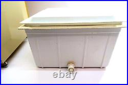 1977 Coleman Snow-Lite 3-WAY COOLER 26 x 16 x 16 with Inserts Stand Up Fridge