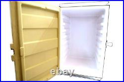 1977 Coleman Snow-Lite 3-WAY COOLER 26 x 16 x 16 with Inserts Stand Up Fridge