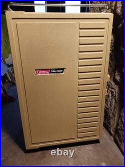 1978 Coleman Snow-Lite 3-WAY COOLER 26 x 16 x 16 with Inserts Stand Up Fridge