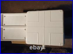 1978 Coleman Snow-Lite 3-WAY COOLER 26 x 16 x 16 with Inserts Stand Up Fridge