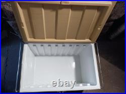 1978 Coleman Snow-Lite 3-WAY COOLER 26 x 16 x 16 with Inserts Stand Up Fridge