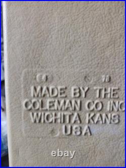 1978 Coleman Snow-Lite 3-WAY COOLER 26 x 16 x 16 with Inserts Stand Up Fridge