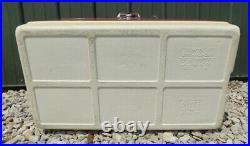 1982 Red Coleman Snow Lite Colossal Cooler, Model 5256 20 Gallon, Original Box