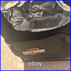 2-Rare Harley Davidson Folding Camp Chairs Cooler Carry Dealer Collectible NWT