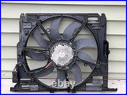 2011-2016 bmw f10 535i f10 3.0l n55 engine radiator cooling fan shroud blower