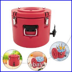 20L Stainless Steel Beverage Dispenser Camping Insulated Portable Sports Cooler