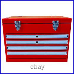 21Qt Metal Cooler Heavy Duty Toolbox Style Retro Steel Ice Chest for Workshop