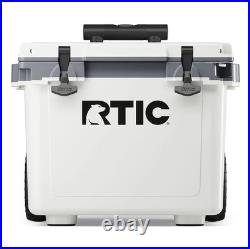 22QT Ultra-Tough Wheeled Cooler Hard Ice Chest 28 Can 6 Bottle White 22QT Ultra-Tough Wheeled Cooler Hard Ice Chest 28 Can 6 Bottle White