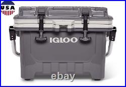 24 Qt IMX Hard Sided Cooler Ultratherm Foam Insulated Self Stopping Hinge Tent