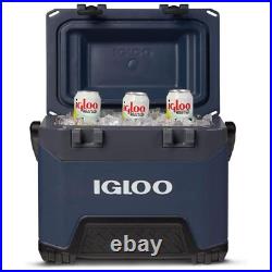 25 Quart Rugged Blue Ice Chest Heavy Duty Insulated Cooler for Outdoor Advent 25 Quart Rugged Blue Ice Chest Heavy Duty Insulated Cooler for Outdoor Advent