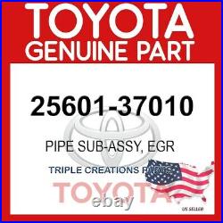 25601-37010 GENUINE OEM TOYOTA PIPE SUB-ASSY, EGR WithCOOLER 25601-37010