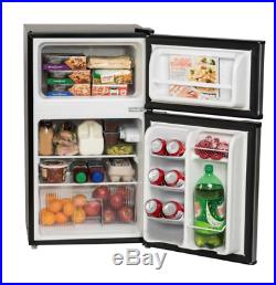 3.2 Cu. Ft Mini Fridge Refrigerator Compact Cooler Portable Home 2 Door Dorm Food