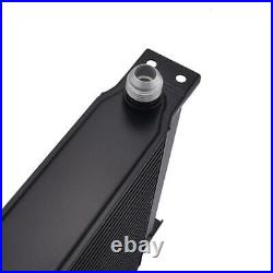 160°F Transmission Oil Cooler With 10AN Hose, In-Line Fitting, Electric Fan & Temp Switch