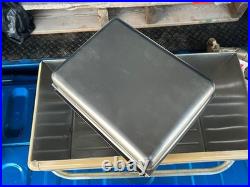 50's Schlitz Cooler Beer Metal Cronstroms Picnic Ice Chest, Tray and Beach Towel