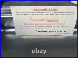 50's Schlitz Cooler Beer Metal Cronstroms Picnic Ice Chest, Tray and Beach Towel