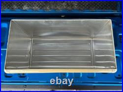 50's Schlitz Cooler Beer Metal Cronstroms Picnic Ice Chest, Tray and Beach Towel