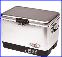 54-Quart Steel-Belted Cooler (stainless Steel)