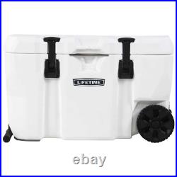 55 Quart High Performance Cooler with Wheels