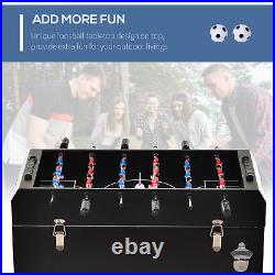 68QT Patio Cooler Ice Chest with Foosball Table Top, Portable Poolside Party